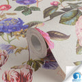 Hochwertige Vliestapete Bunt Floral
