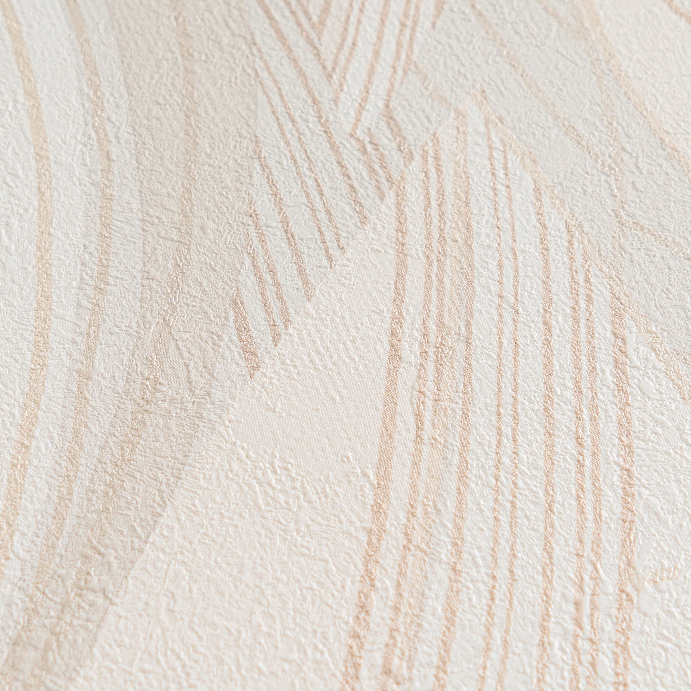 Hochwertige Vliestapete Creme Floral