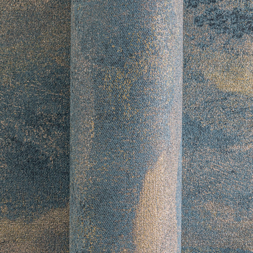 Hochwertige Vliestapete Blau Abstrakt