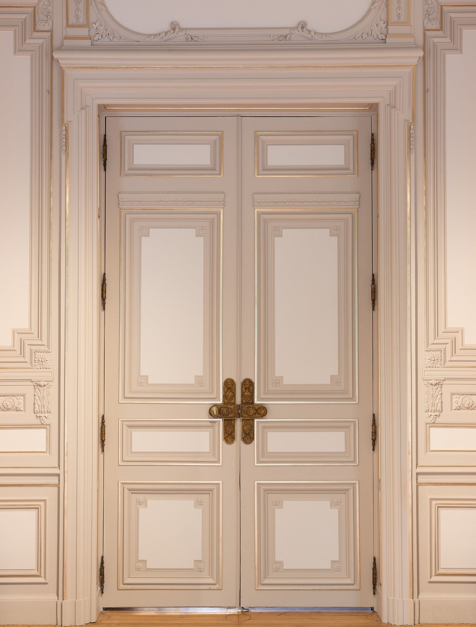 Hochwertige Fototapete Beige Klassisch
