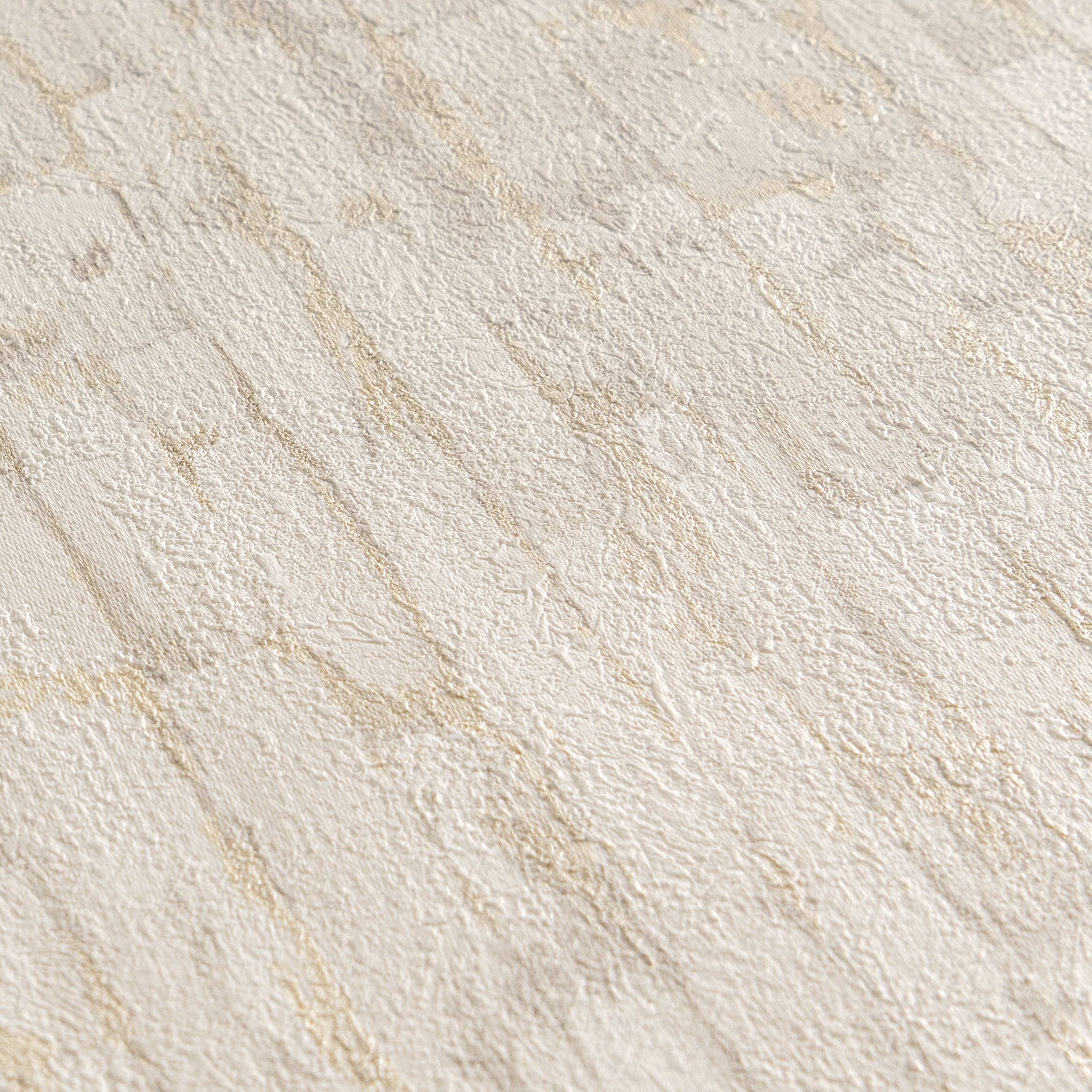 Hochwertige Vliestapete Creme Modern