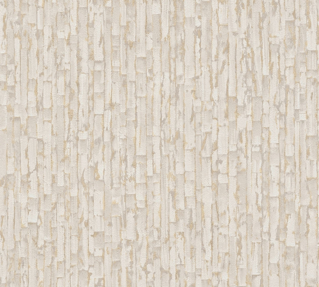 Hochwertige Vliestapete Creme Modern