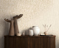 Hochwertige Vliestapete Creme Modern