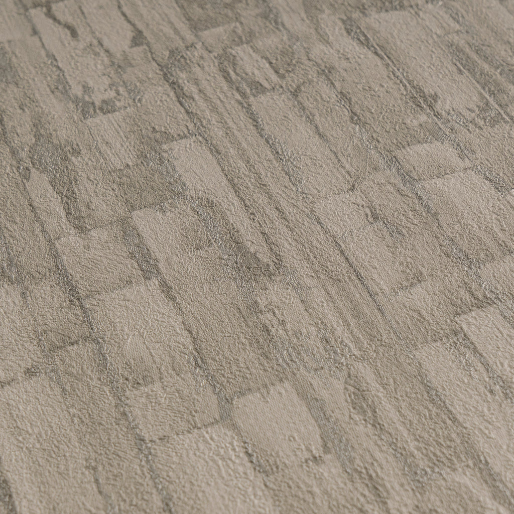 Hochwertige Vliestapete Beige Modern