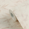 Hochwertige Vliestapete Beige Floral