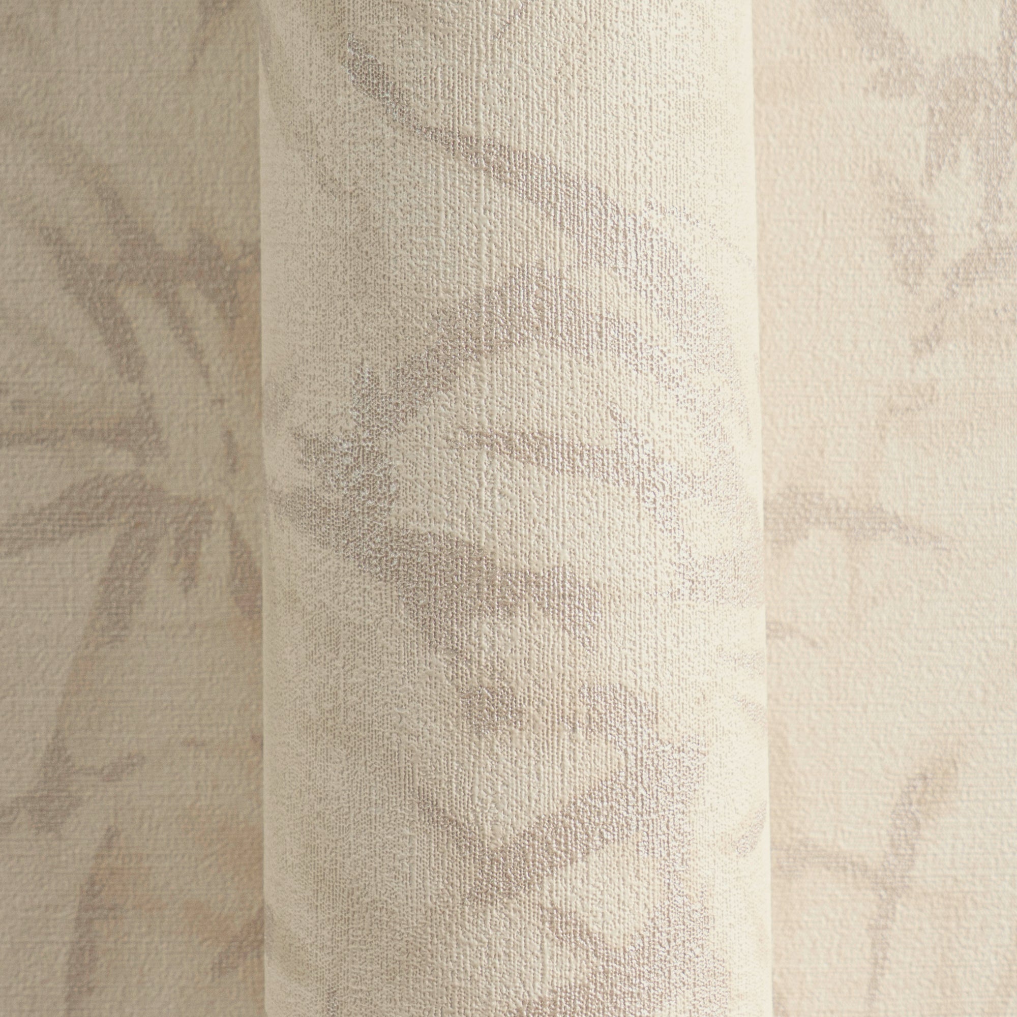 Hochwertige Vliestapete Beige Floral