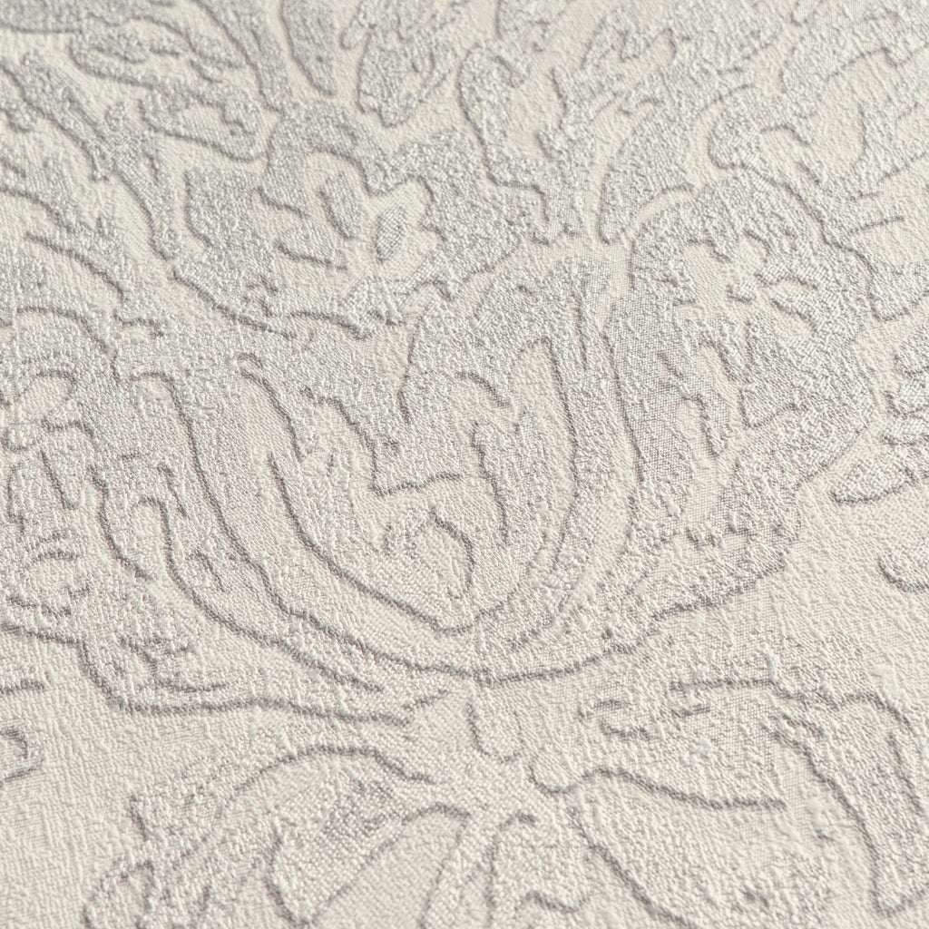 Hochwertige Vliestapete Beige Romantisch