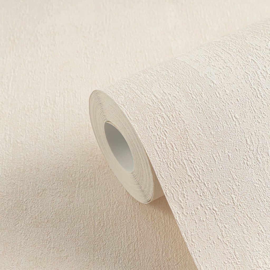 Hochwertige Vliestapete Beige Struktur