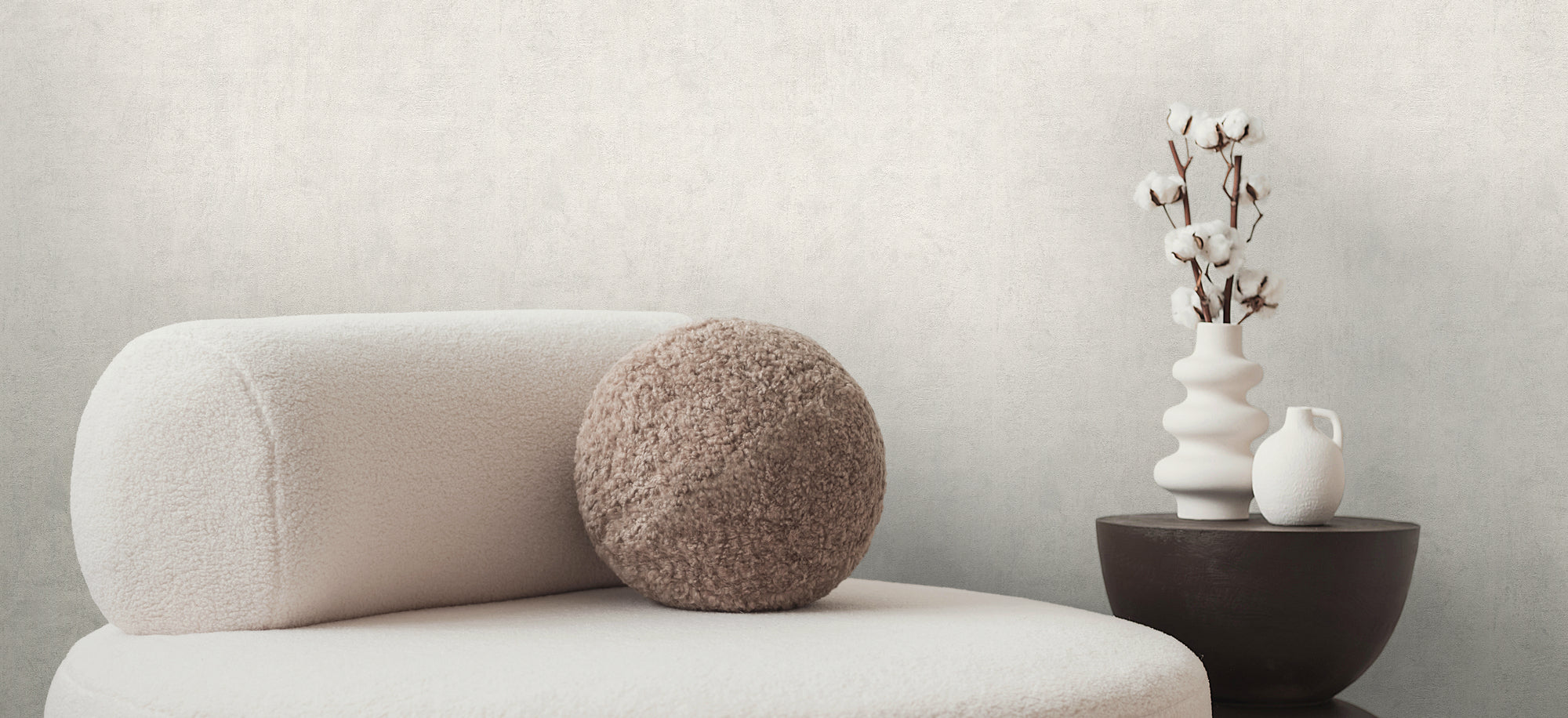 Hochwertige Vliestapete Grau Struktur
