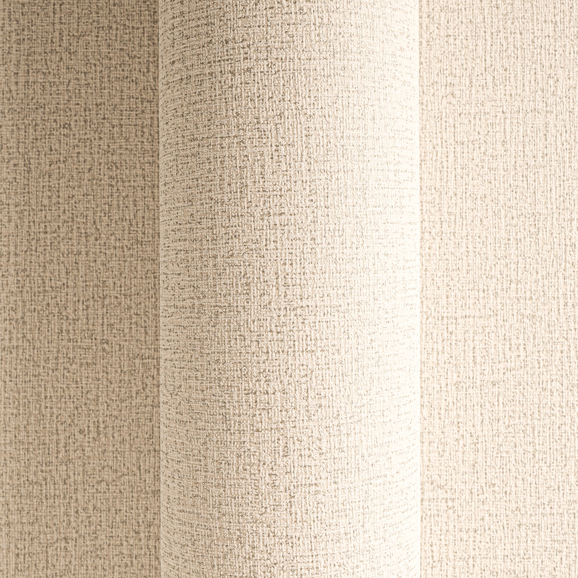 Hochwertige Vliestapete Beige Unitapete