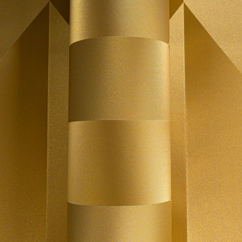 Hochwertige Vliestapete Gold 3-d