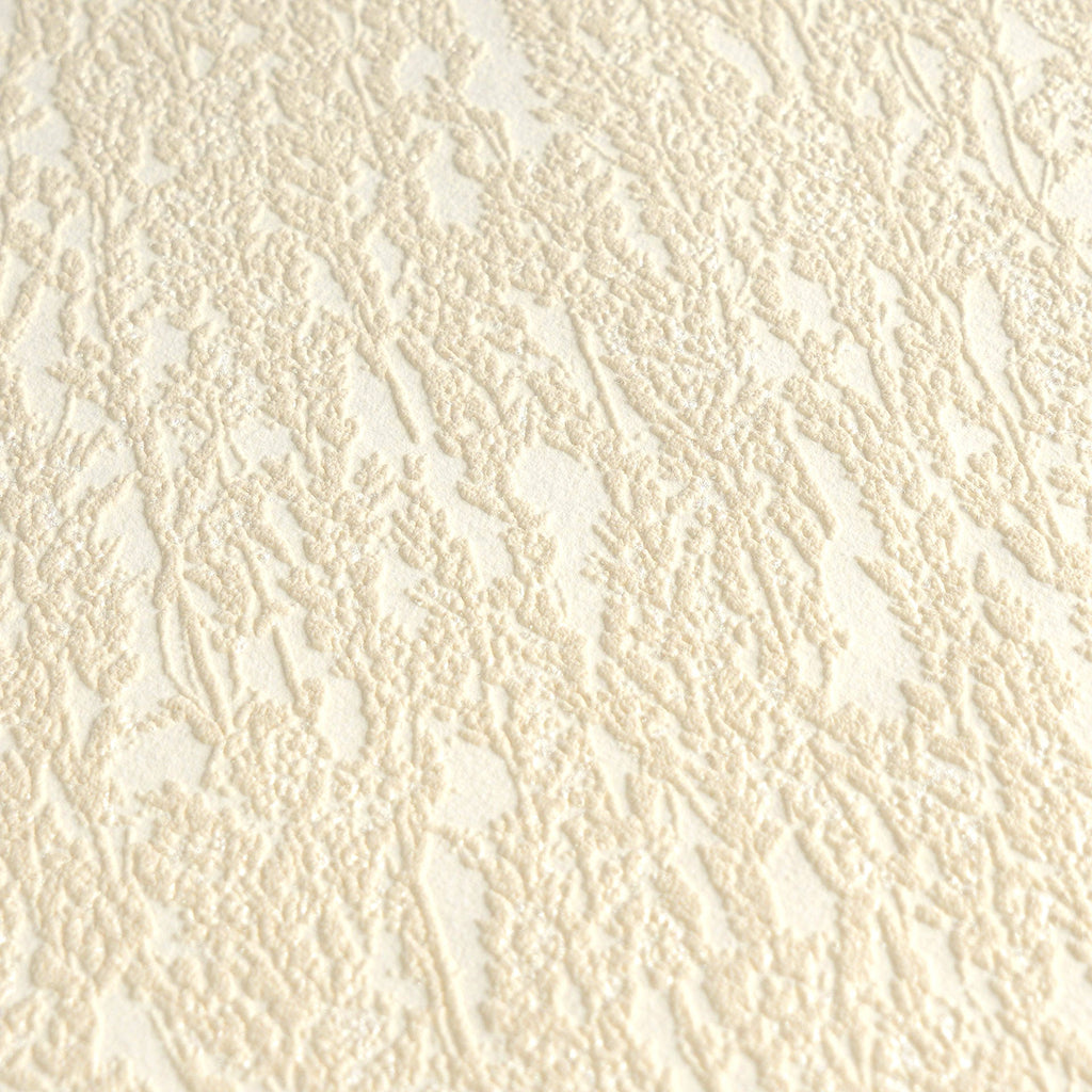 Hochwertige Vliestapete Beige Unitapete