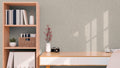 Hochwertige Vliestapete Beige Unitapete