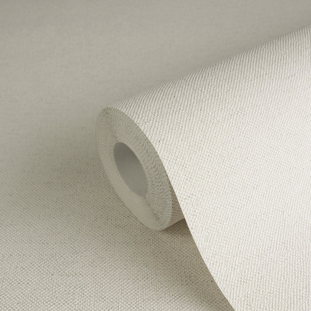 Hochwertige Vliestapete Creme Unitapete