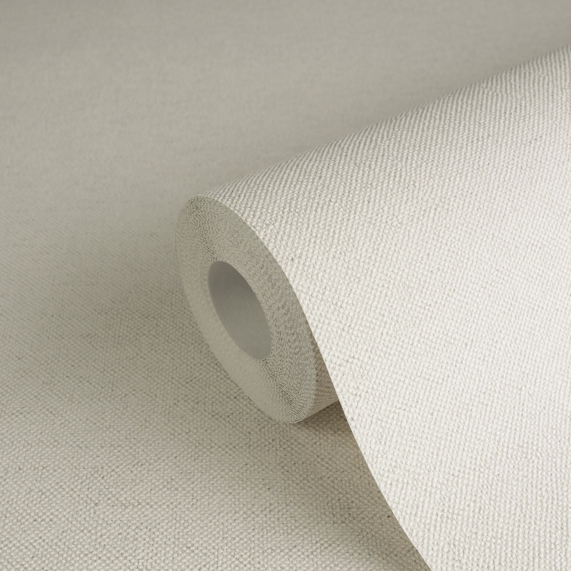 Hochwertige Vliestapete Creme Unitapete