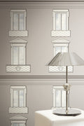 Versace 6-Vliestapete Vinyltapete Grau Medusakopf