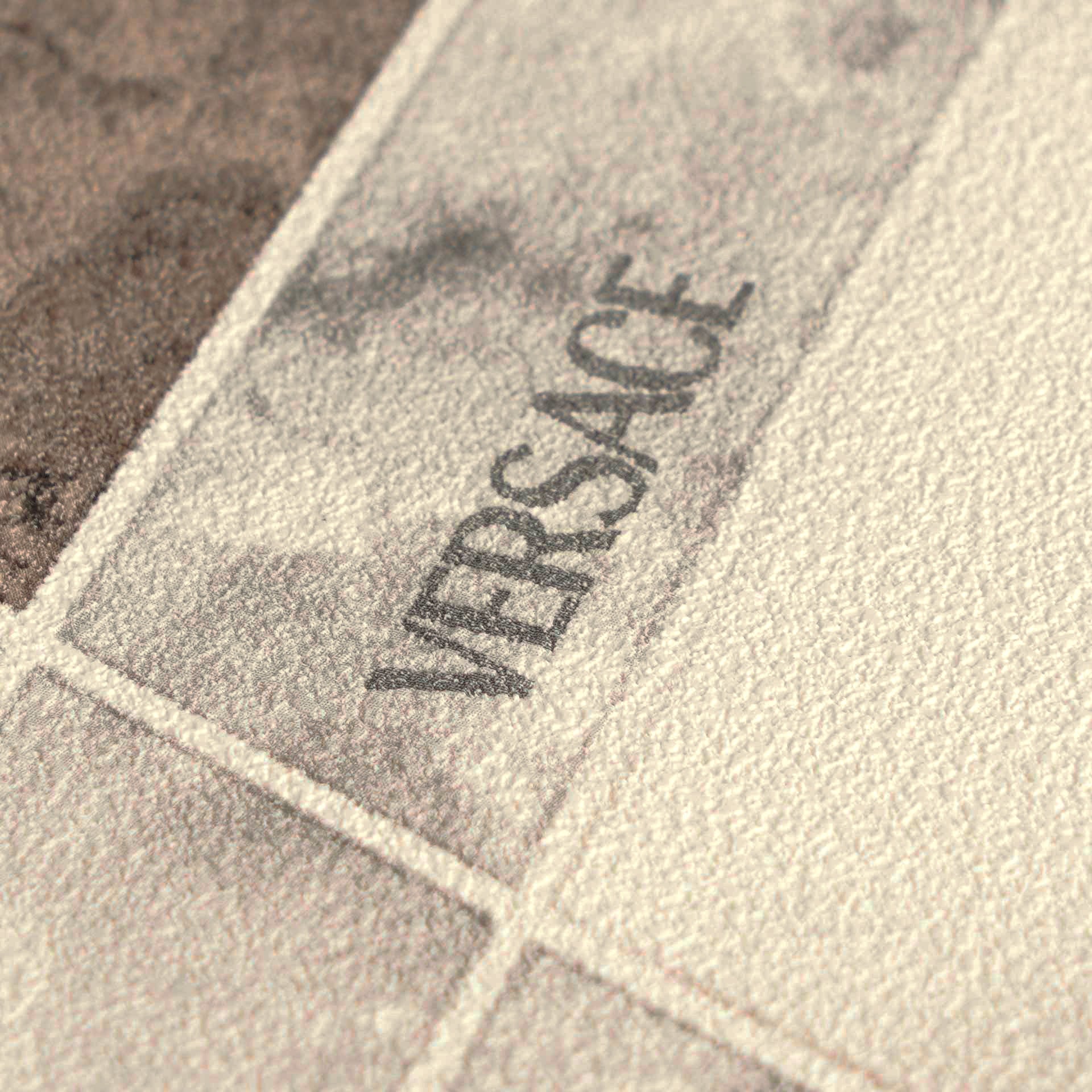 Versace 6-Vliestapete Vinyltapete Braun Rauten