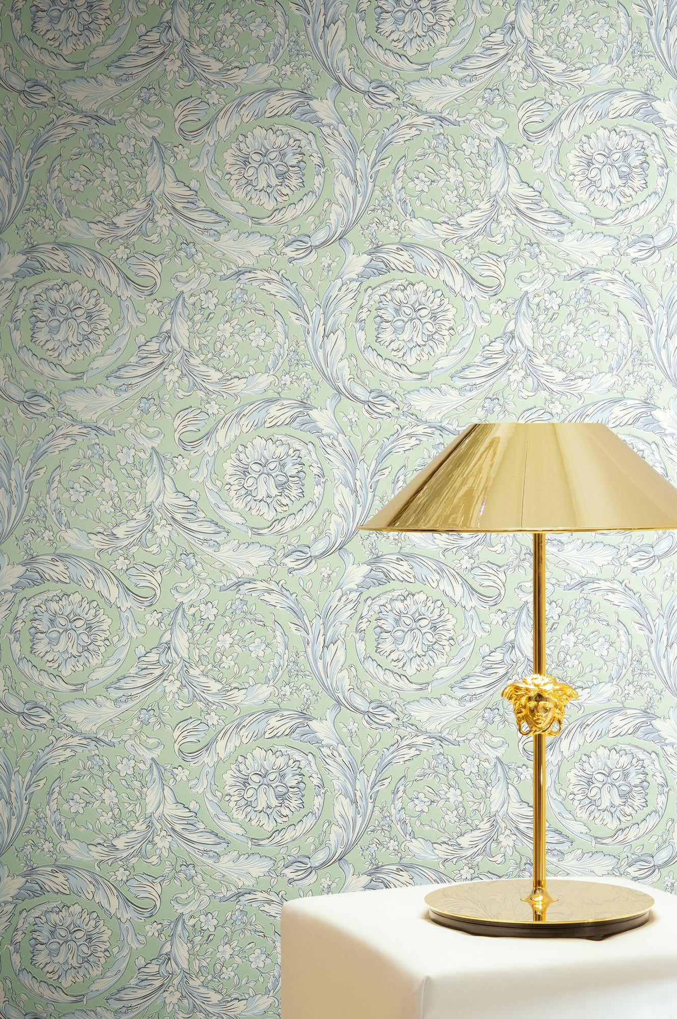 Versace 6-Vliestapete Vinyltapete Gruen Floral