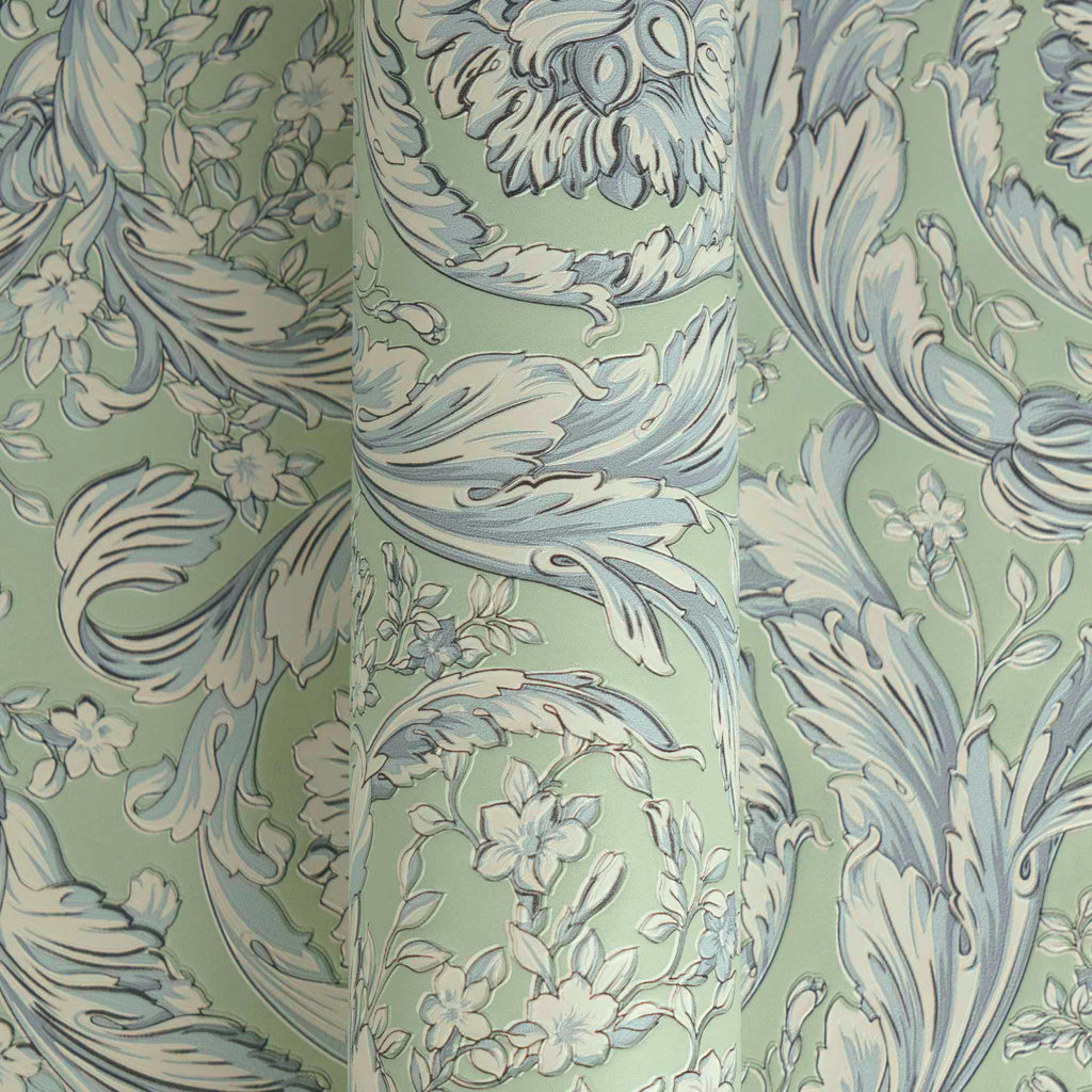 Versace 6-Vliestapete Vinyltapete Gruen Floral