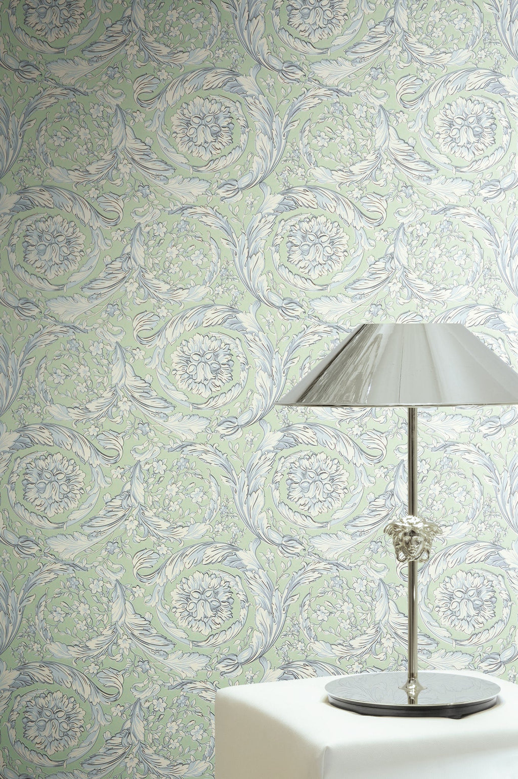 Versace 6-Vliestapete Vinyltapete Gruen Floral