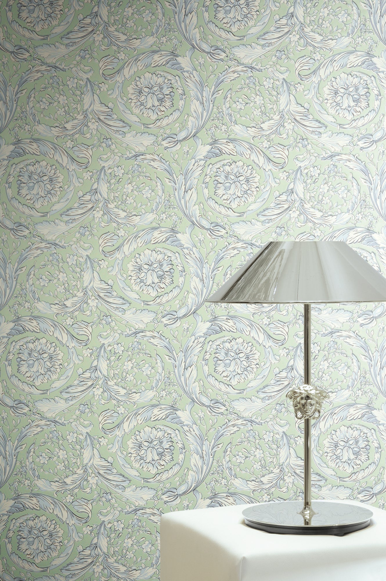 Versace 6-Vliestapete Vinyltapete Gruen Floral