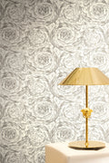 Versace 6-Vliestapete Vinyltapete Grau Floral