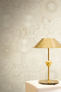 Versace 6-Vliestapete Vinyltapete Beige Kreise