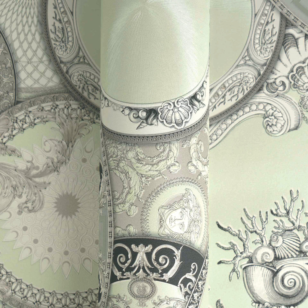 Versace 6-Vliestapete Vinyltapete Gruen Kreise