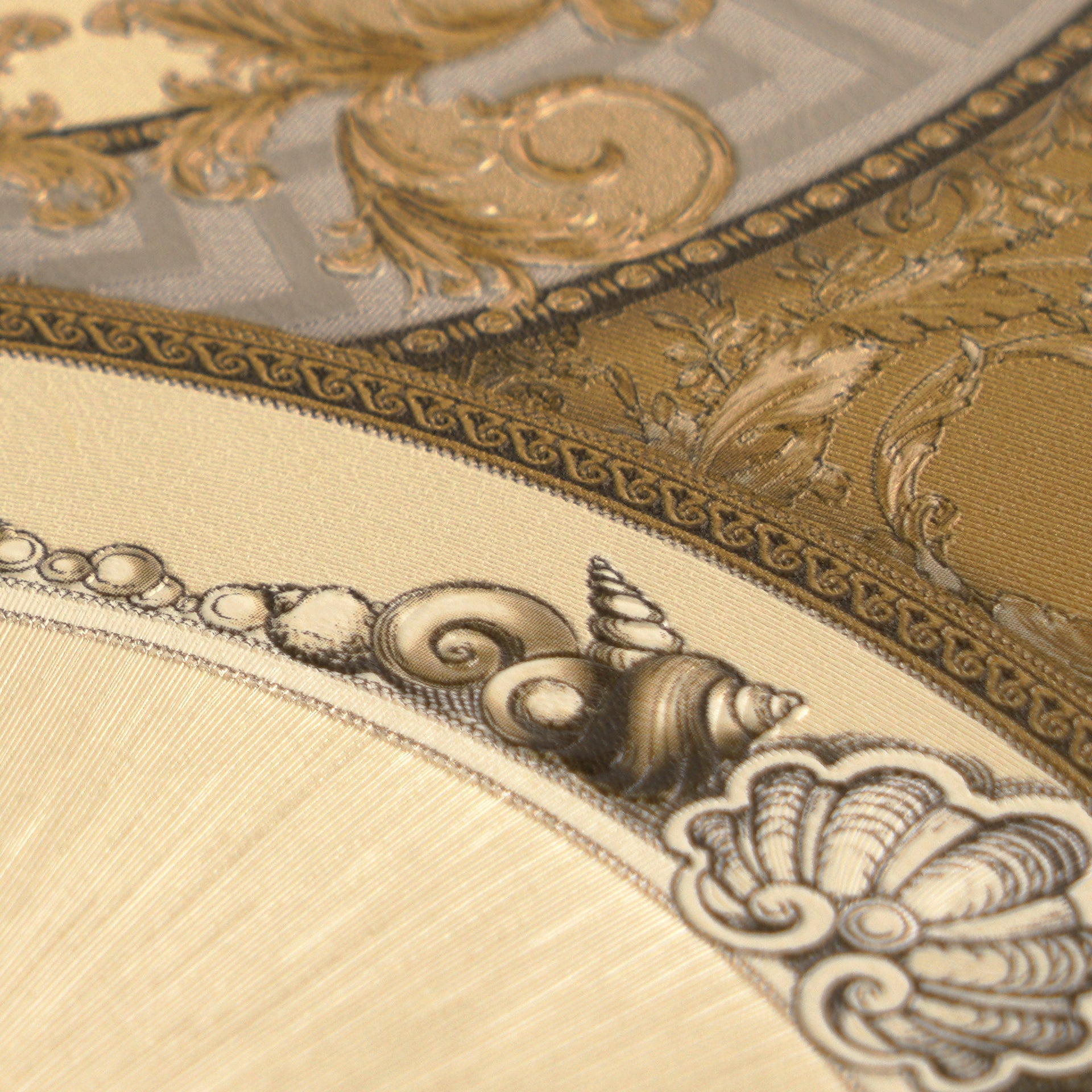 Versace 6-Vliestapete Vinyltapete Gold Kreise