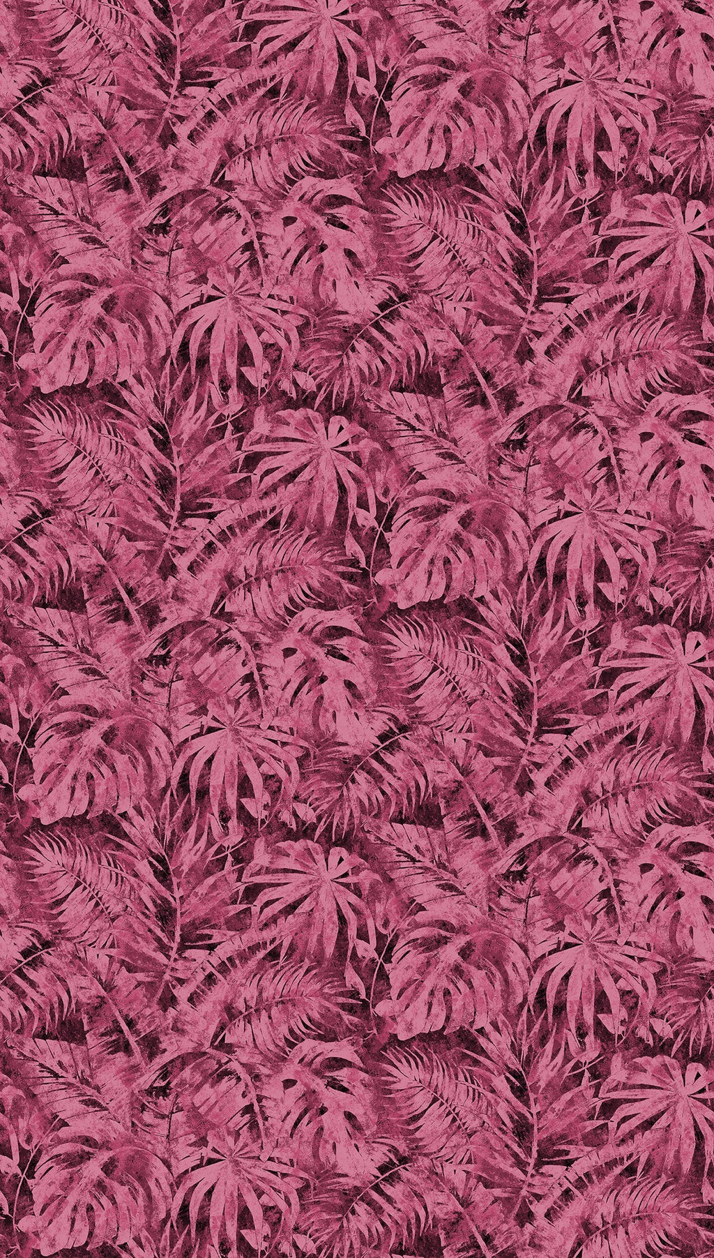 Hochwertige Fototapete Pink Dschungel