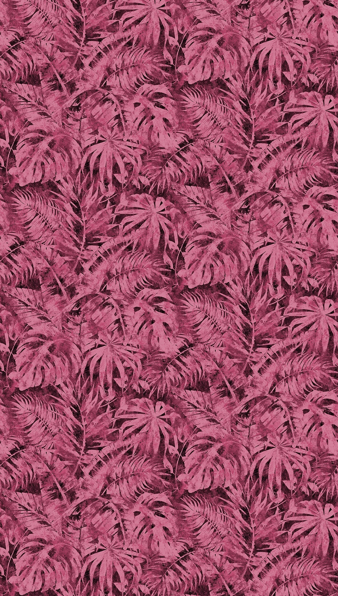 Hochwertige Fototapete Pink Dschungel