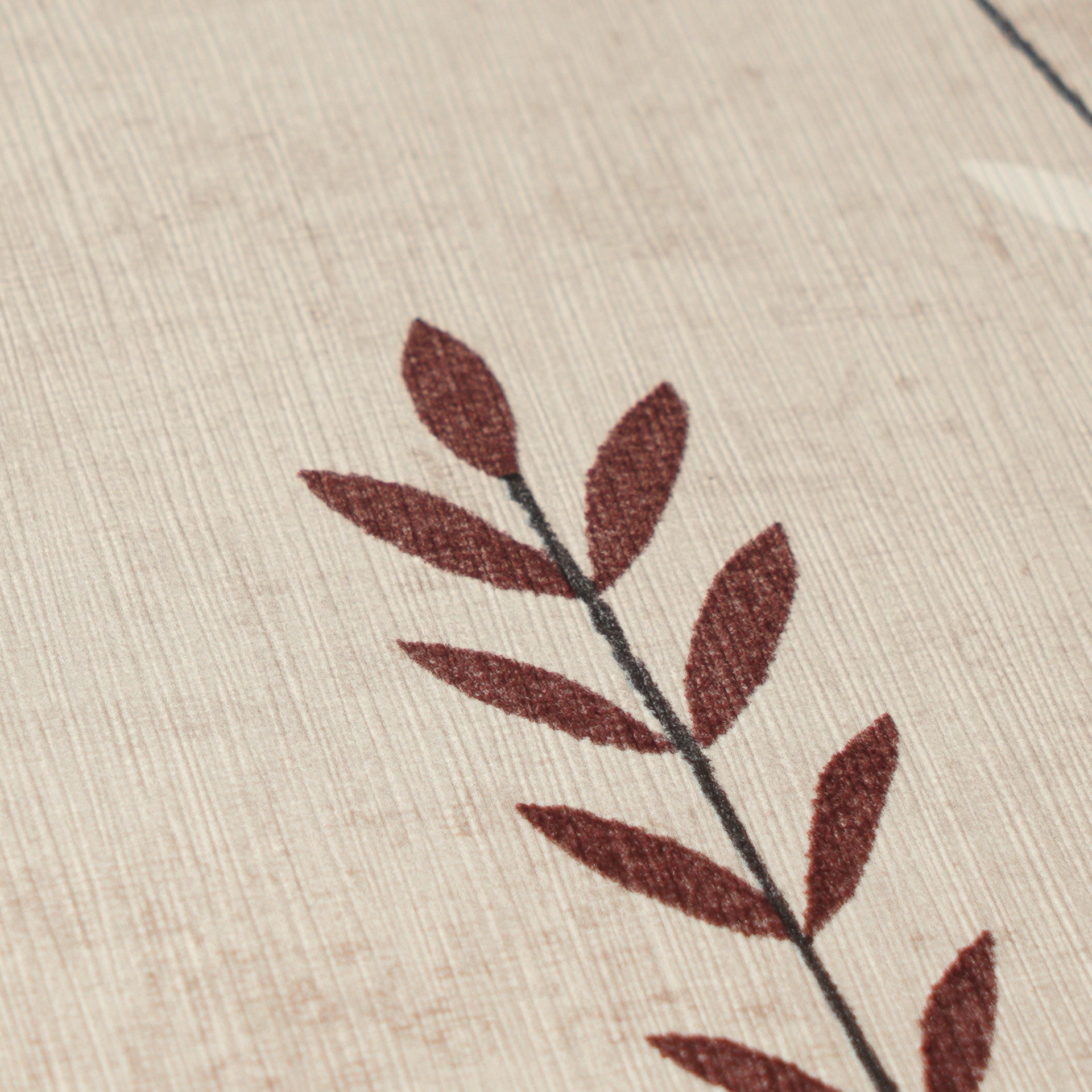 Hochwertige Vliestapete Beige Floral