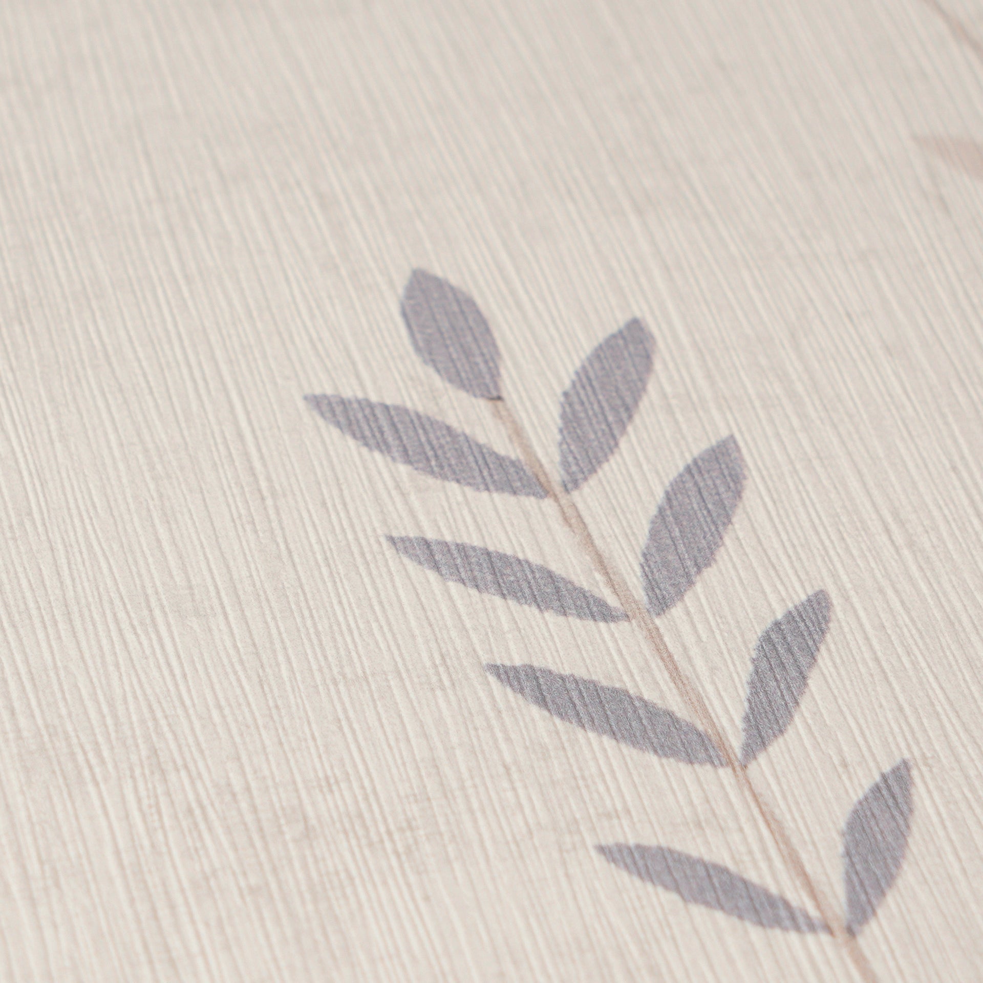 Hochwertige Vliestapete Beige Floral
