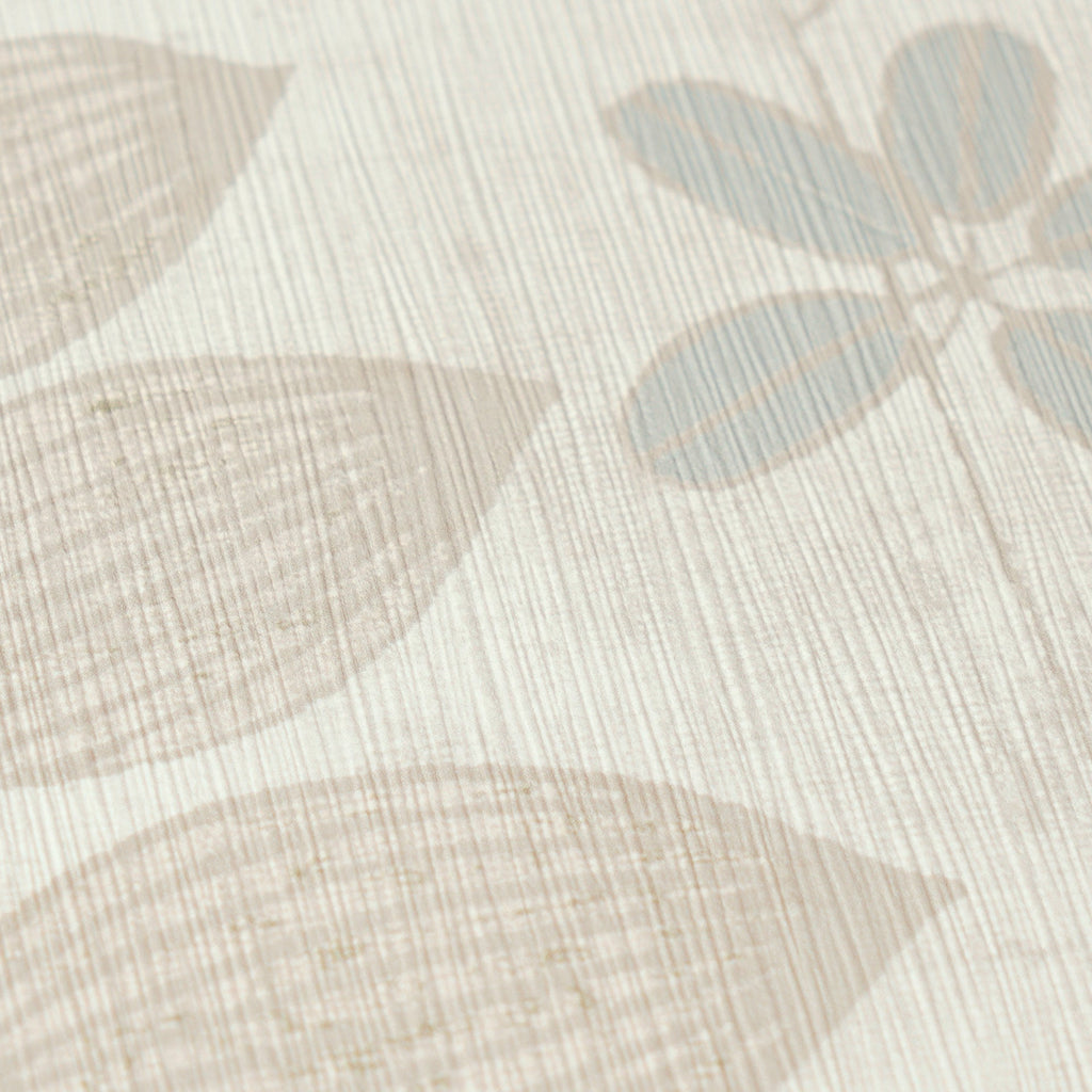 Hochwertige Vliestapete Beige Floral