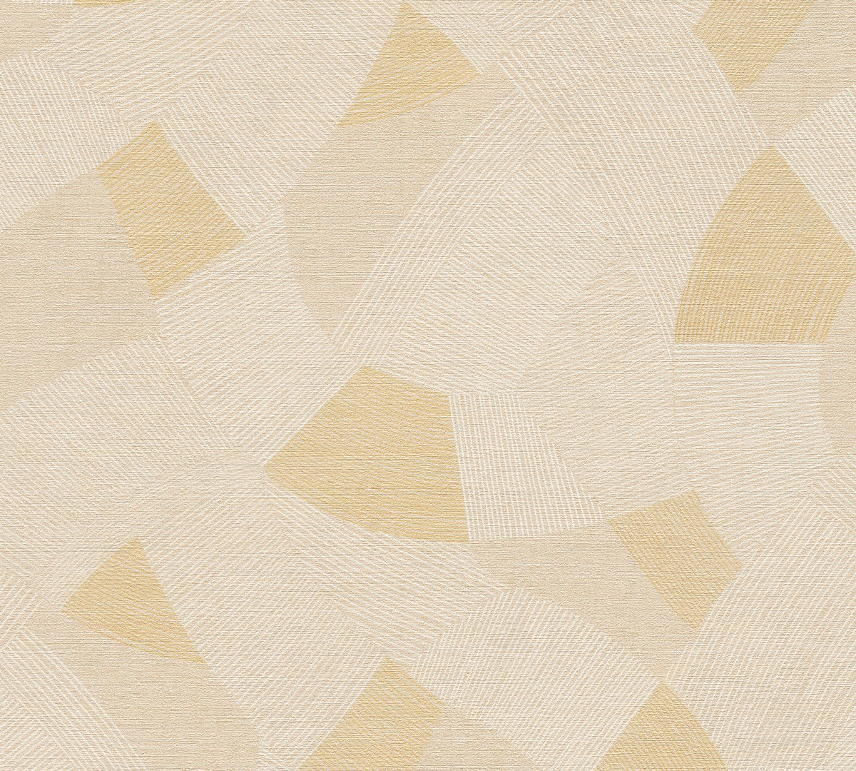 Papel pintado vinílico Cuba II beige geométrico - Matex - Imagen 7