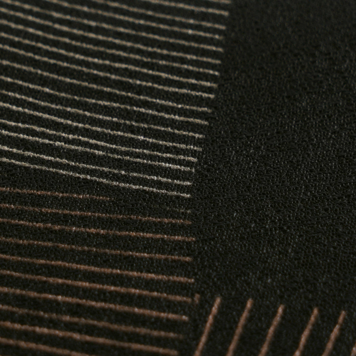 Papel pintado vinílico Cuba II negro geométrico - Matex - Imagen 4