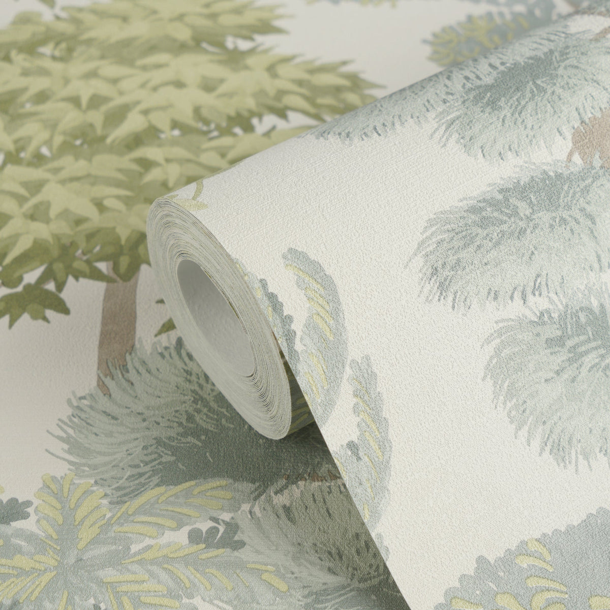 Papel pintado vinílico Cuba II verde naturaleza - Matex - Imagen 2