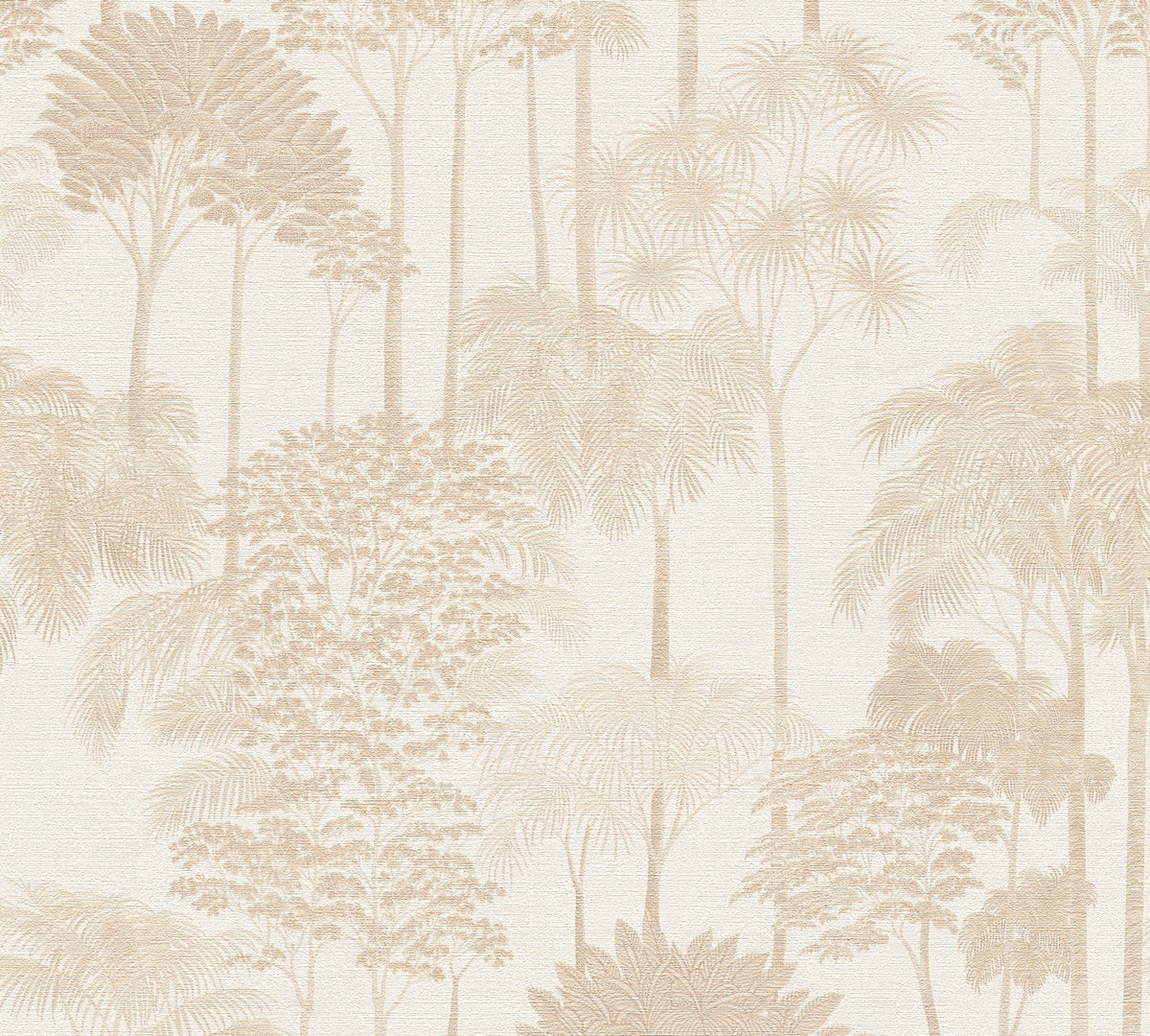 Papel pintado vinílico Cuba II beige selva tropical - Matex - Imagen 7