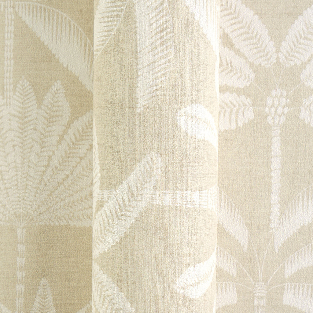 Cuba II-Vliestapete Vinyltapete Beige Dschungel
