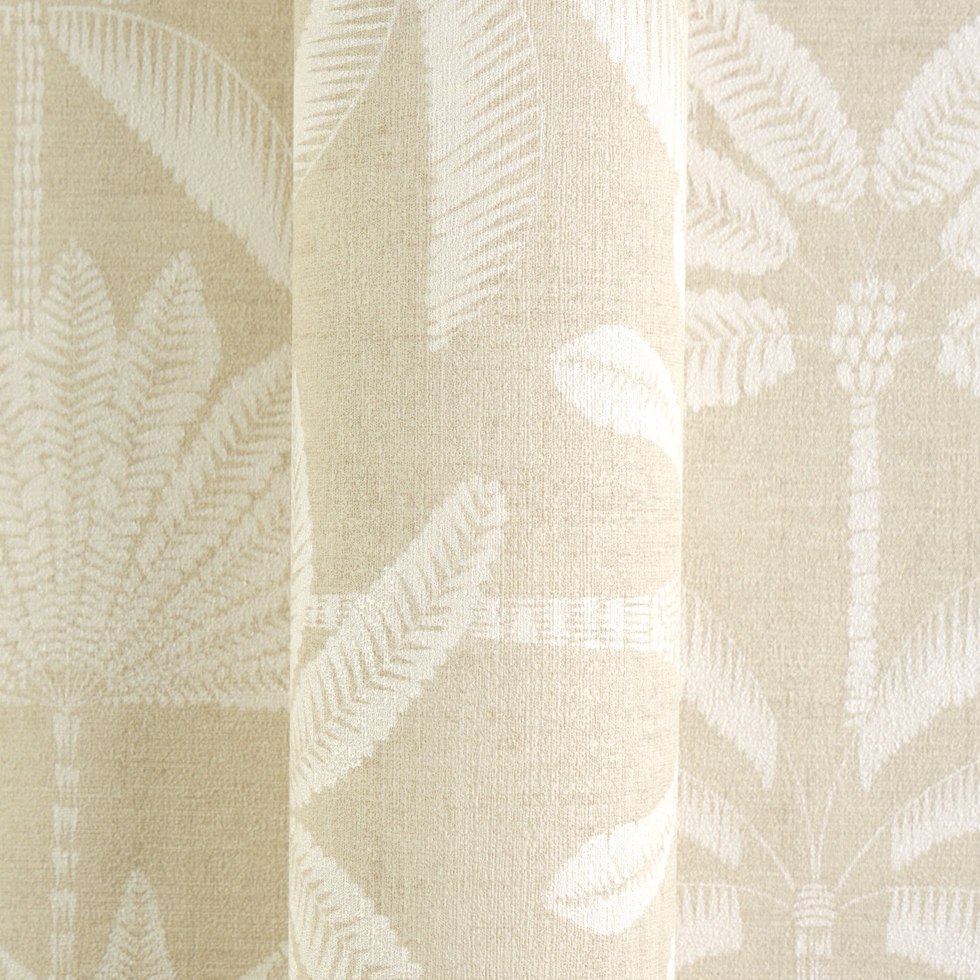 Cuba II-Vliestapete Vinyltapete Beige Dschungel