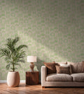 Cuba II-Vliestapete Vinyltapete Beige Dschungel