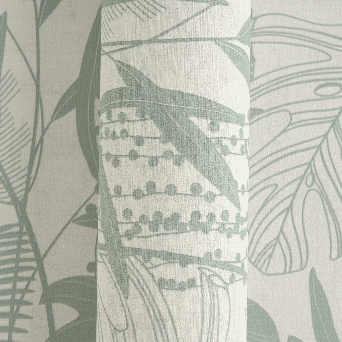 Papel pintado vinílico Cuba II crema selva tropical - Matex - Imagen 3