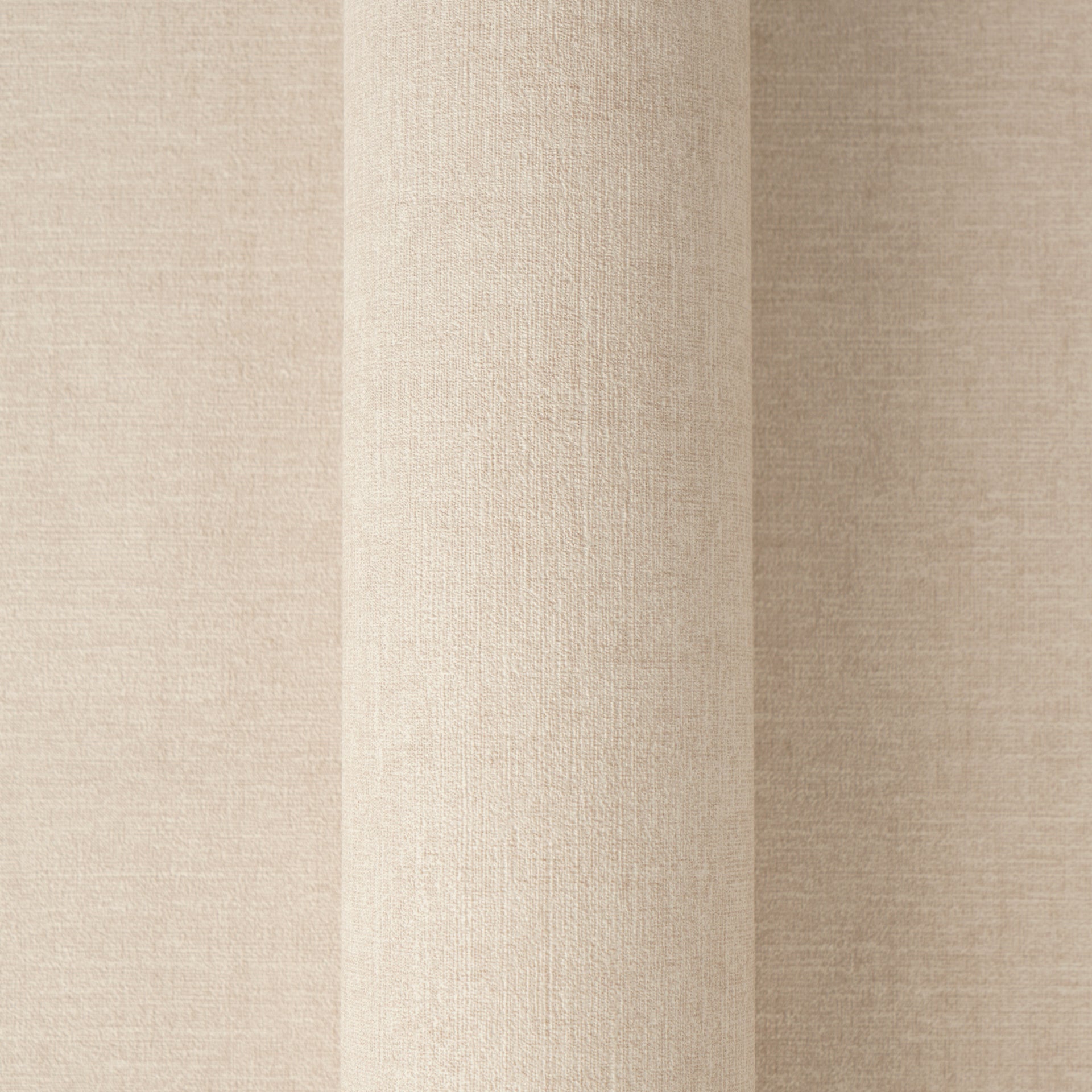 Hochwertige Vliestapete Beige Unitapete