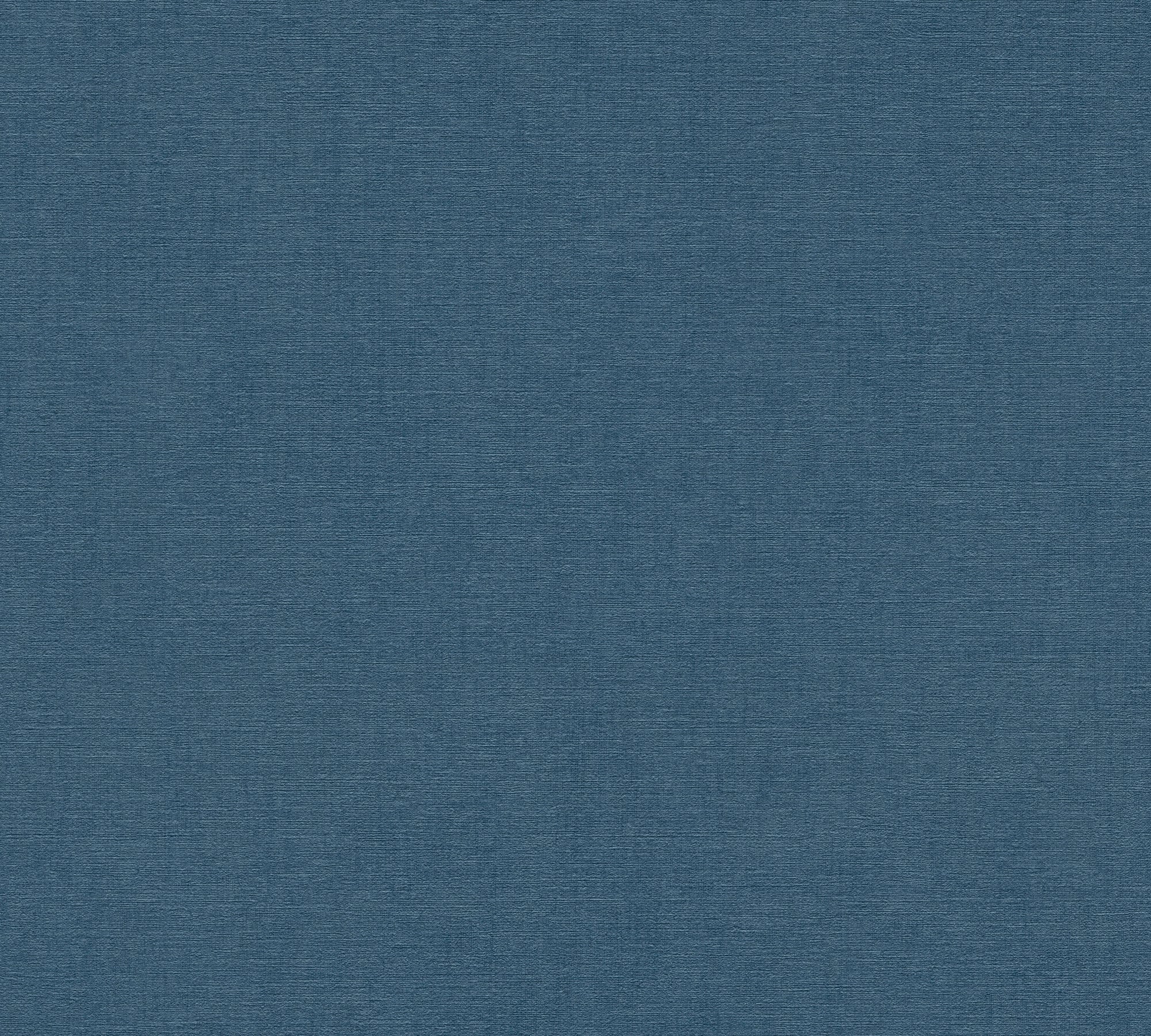 Hochwertige Vliestapete Blau Unitapete