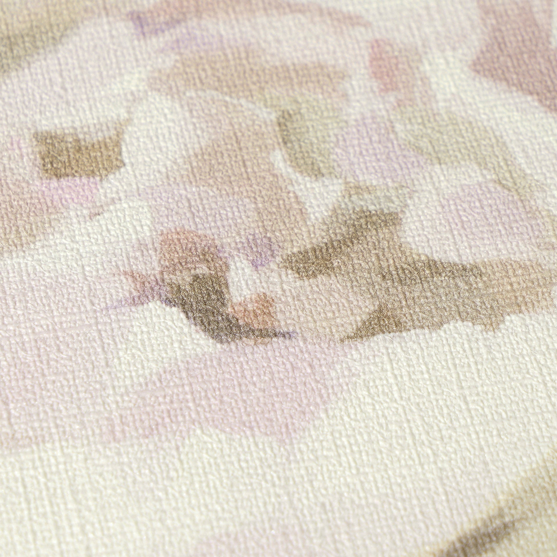 Hochwertige Vliestapete Creme Floral