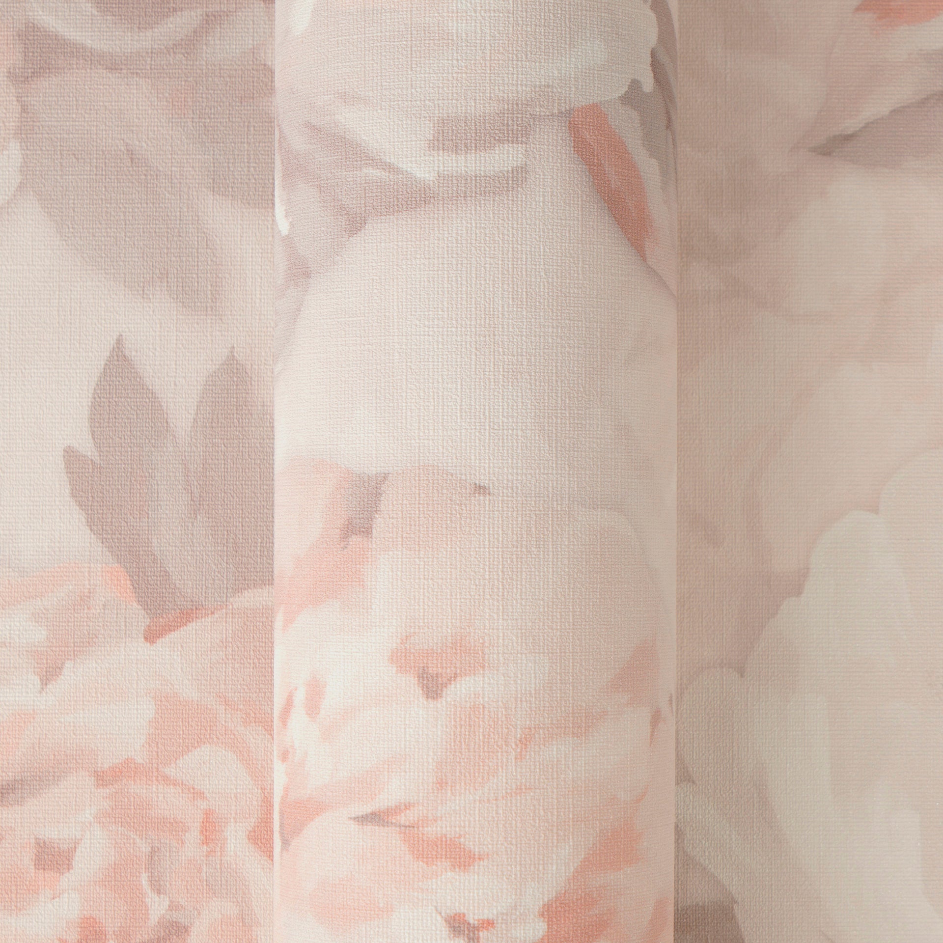 Hochwertige Vliestapete Creme Floral