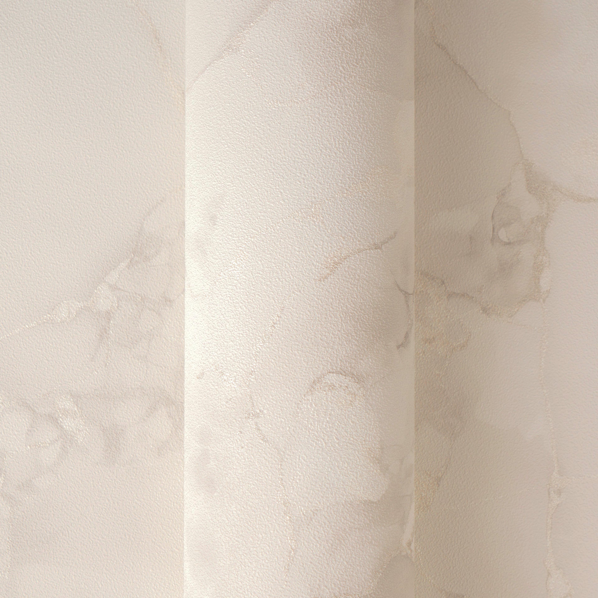 Hochwertige Vliestapete Creme Marmor