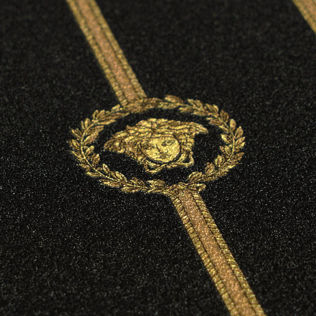 Versace 6-Vliestapete Vinyltapete Schwarz Streifentapete