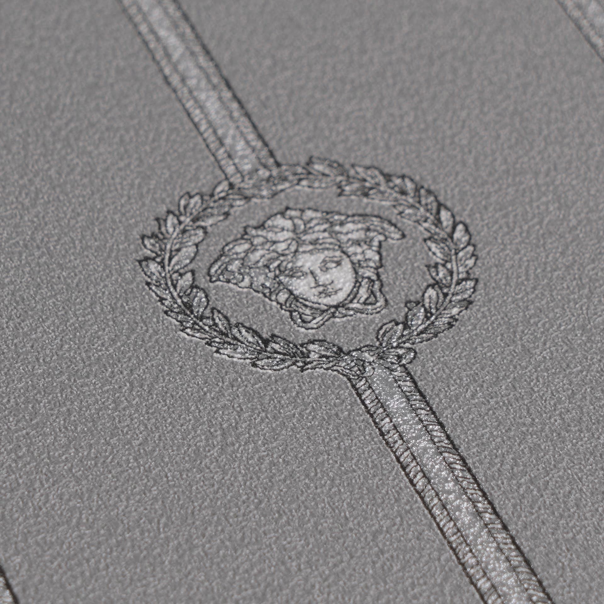Versace 6-Vliestapete Vinyltapete Grau Streifentapete