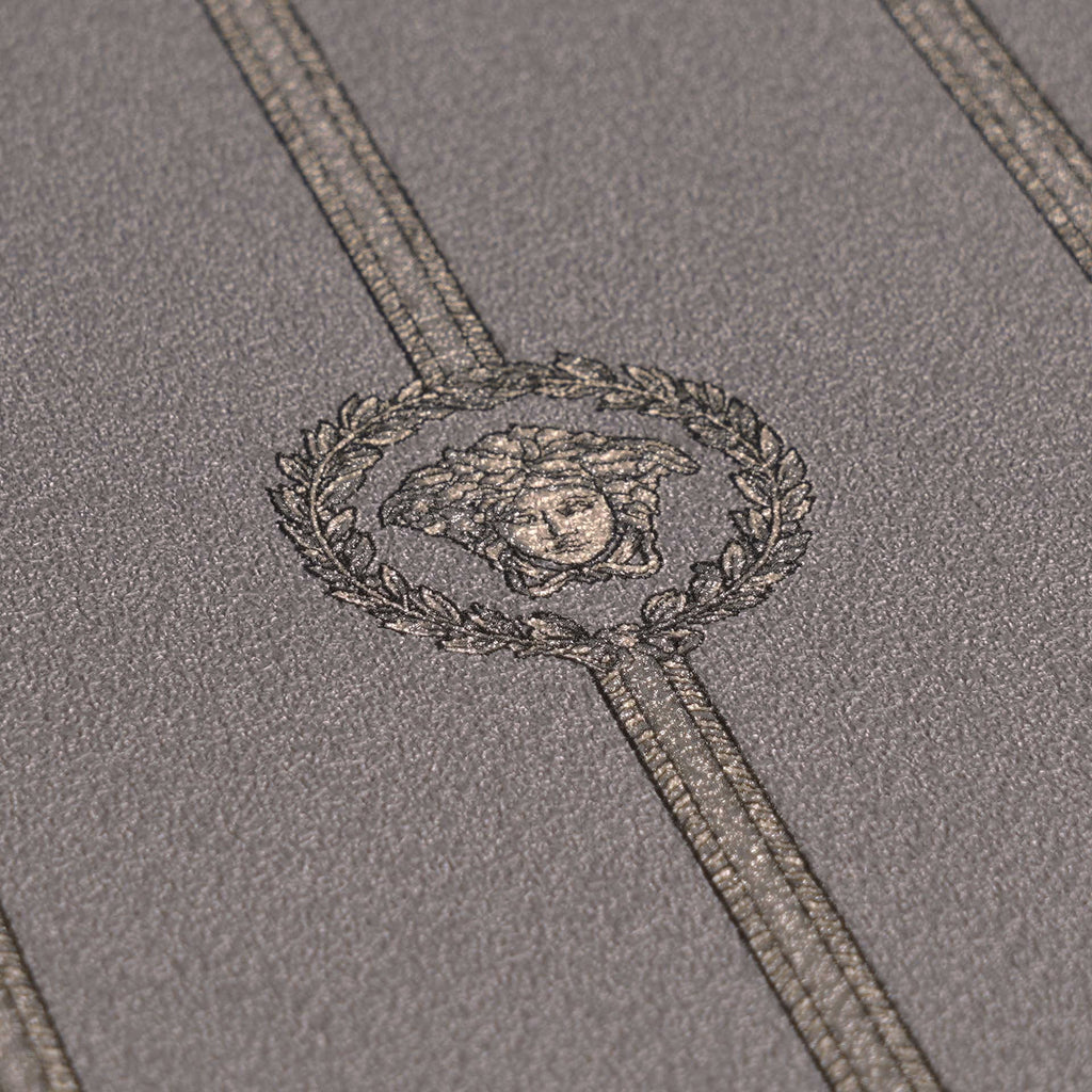 Versace 6-Vliestapete Vinyltapete Grau Streifentapete